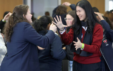 Leaders shine at the ACYF student formation event