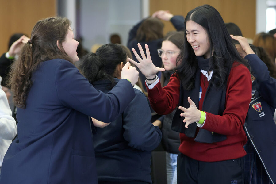 Leaders shine at the ACYF student formation event