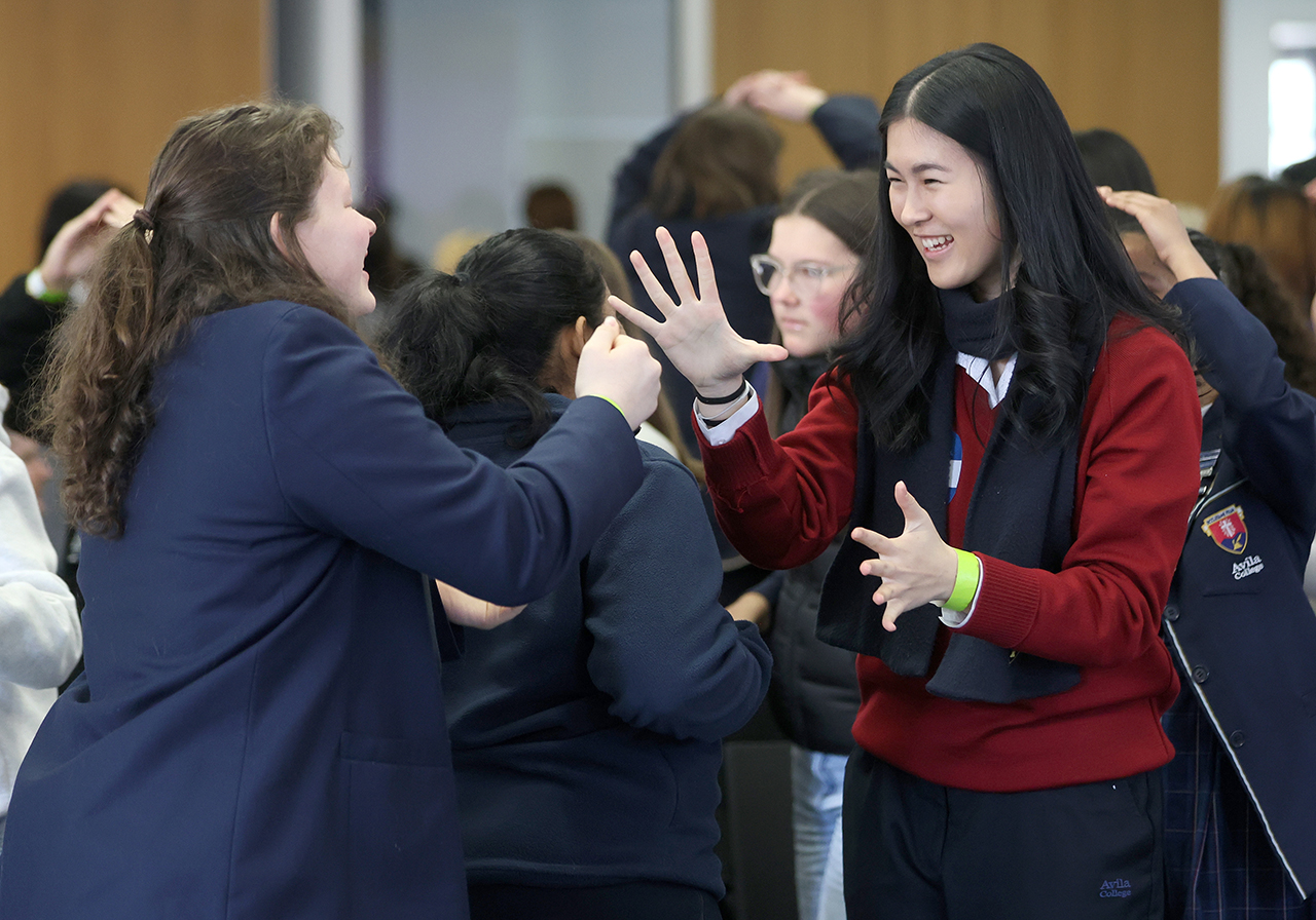 Leaders shine at the ACYF student formation event